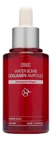 сыворотка для лица с коллагеном water bomb collagen ampoule 50мл