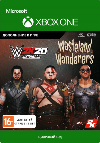 wwe 2k20 originals: wasteland wanderers. дополнение [xbox one