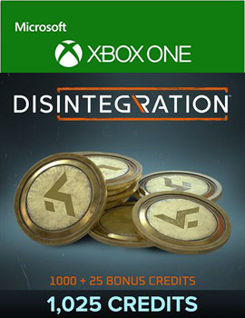 disintegration: 1025 credits [xbox one