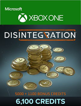 disintegration: 6100 credits [xbox one
