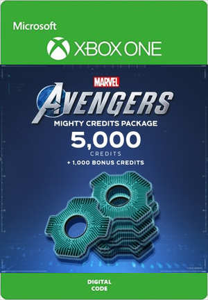 marvel's avengers. mighty credits package [xbox one