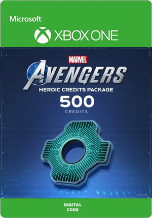 marvel's avengers. heroic credits package [xbox one