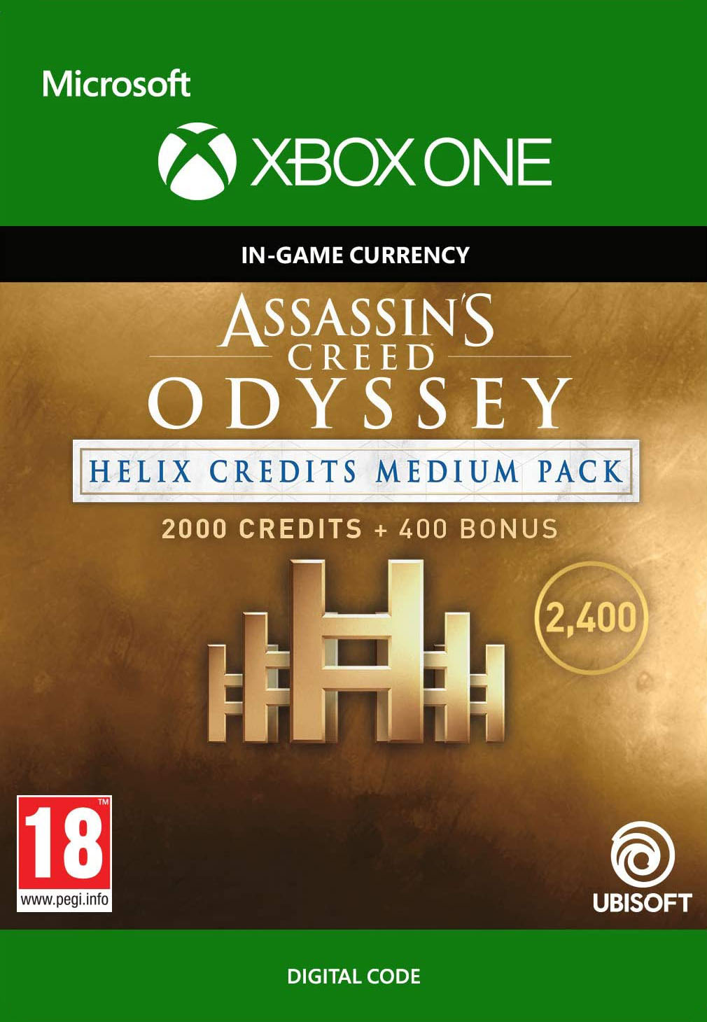 assassin's creed: одиссея. helix credits medium pack [xbox one