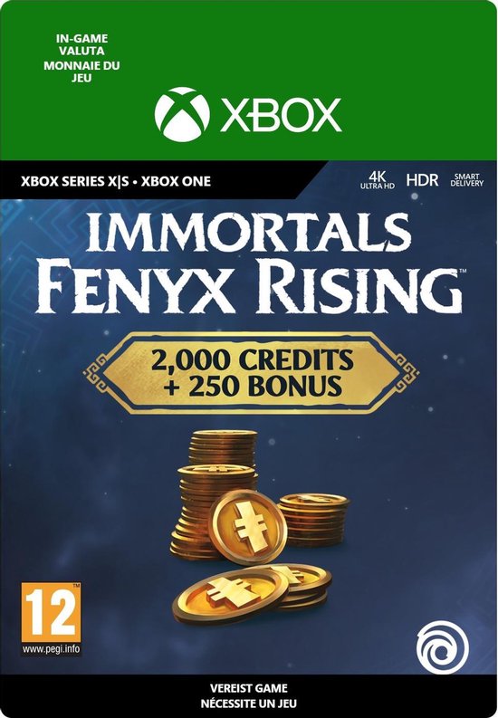 immortals fenyx rising. large credits pack. 2250 кредитов [xbox
