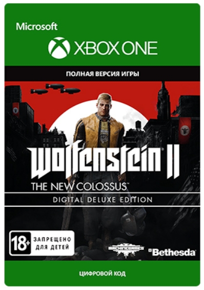 wolfenstein ii: the new colossus. digital deluxe [xbox one