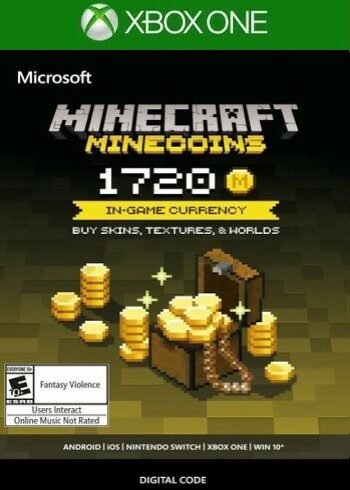 minecraft: minecoins pack: 1720 coins (игровая валюта) [xbox one/win10