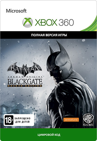 batman: arkham origins blackgate. deluxe edition [xbox 360