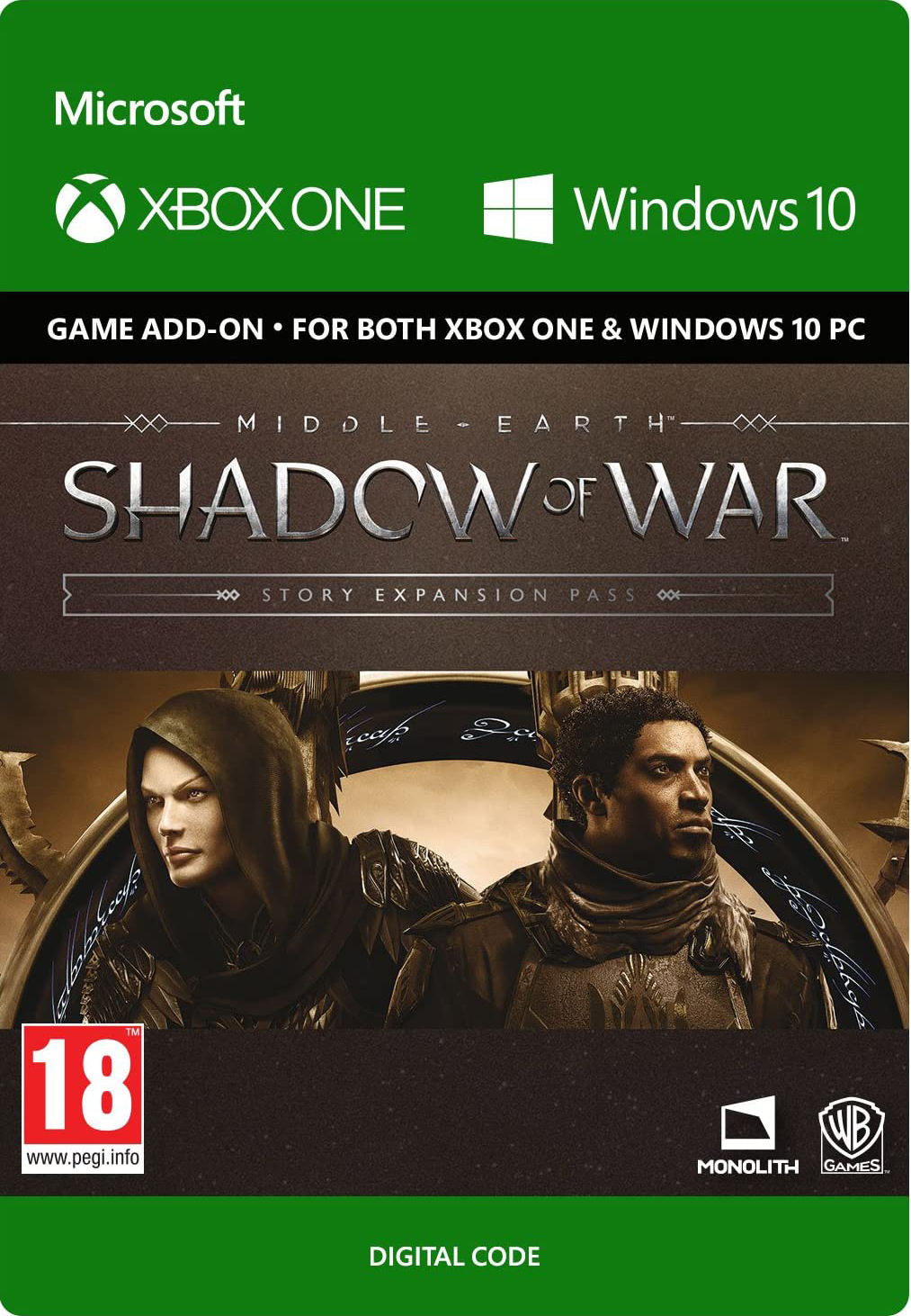 средиземье: тени войны (middle-earth: shadow of war) story expansion pass. дополнение [xbox one/win10