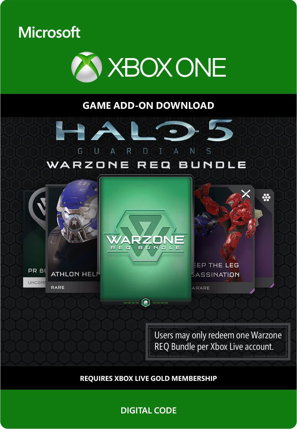 halo 5 guardians: warzone req bundle. дополнение [xbox one