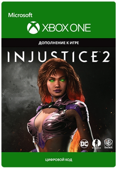 injustice 2: starfire character. дополнение [xbox