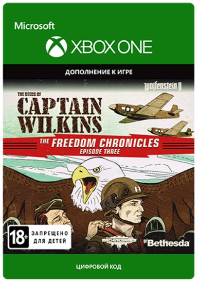 wolfenstein ii: the new colossus. the deeds of captain wilkins. дополнение [xbox