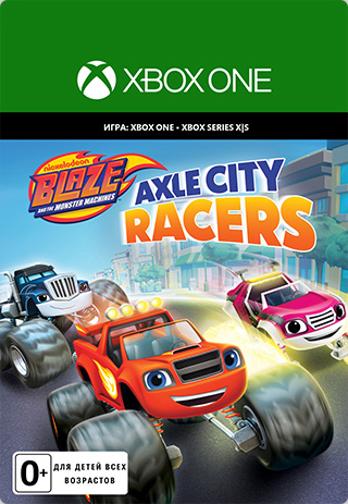 blaze and the monster machines: axle city racers [xbox