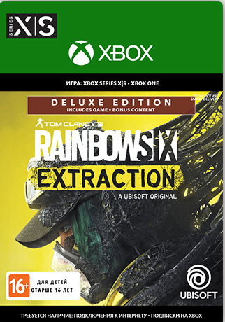 tom clancy's rainbow six: extraction. deluxe edition [xbox