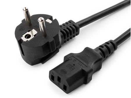 кабель gembird cablexpert pc-186-1-3m 3.0m schuko-c13 black