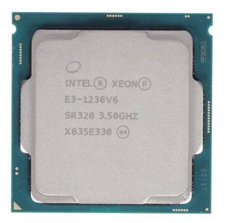 процессор intel xeon e3-1230v6 cm8067702870650 quad core 3.5-3.9ghz kaby lake (lga1151