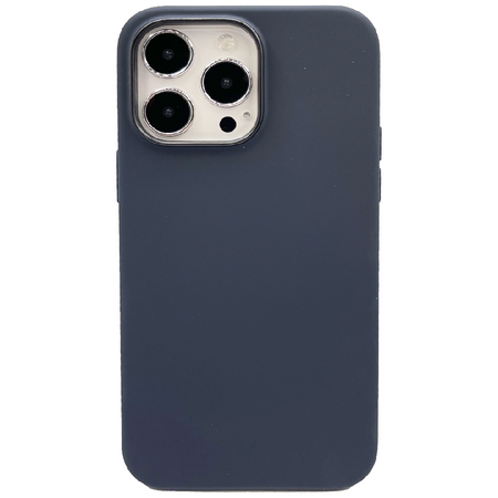 силиконовая накладка kzdoo mag icoat для iphone 14 pro max чернная