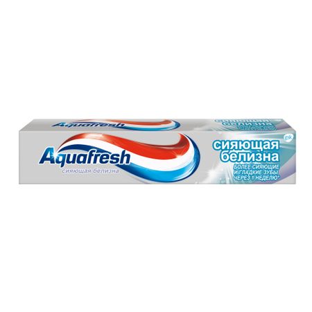 зубная паста aquafresh сияющая белизна 75 мл