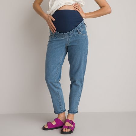 джинсы мом для периода беременности 34 (fr) - 40 (rus) синий