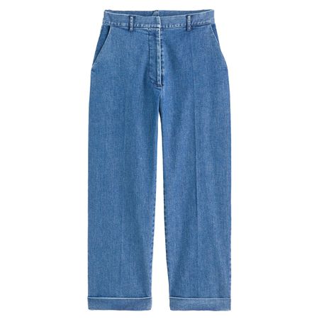 джинсы прямые стандартного покроя 36 (fr) - 42 (rus) синий