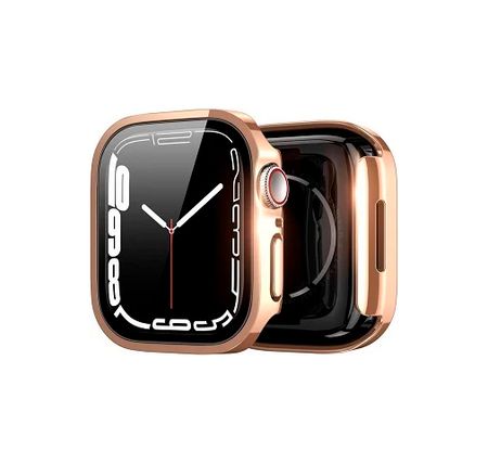 накладка dux ducis hamo для apple watch 45 mm розовое-золото