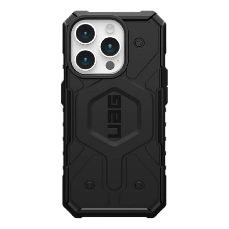противоударная пластиковая накладка uag pathfinder magsafe для iphone 15 pro черная