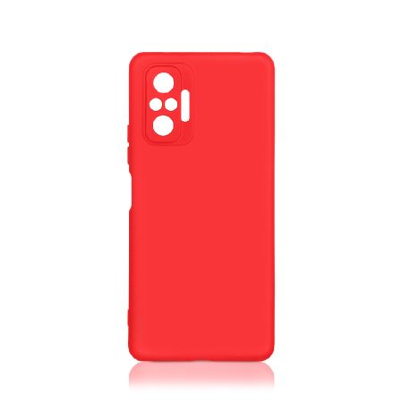 силиконовая накладка для xiaomi redmi 10с красная
