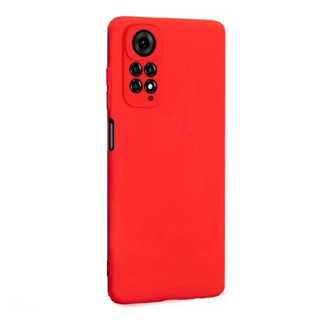 силиконовая накладка для xiaomi redmi note 12 pro (4g) красный
