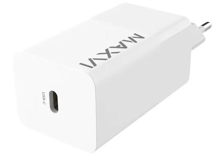 сетевое зарядное устройство maxvi a481gn usb-c белый