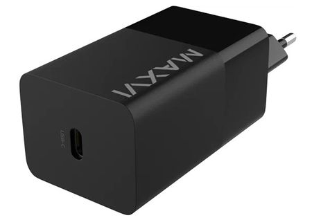 сетевое зарядное устройство maxvi a481gn usb-c черный