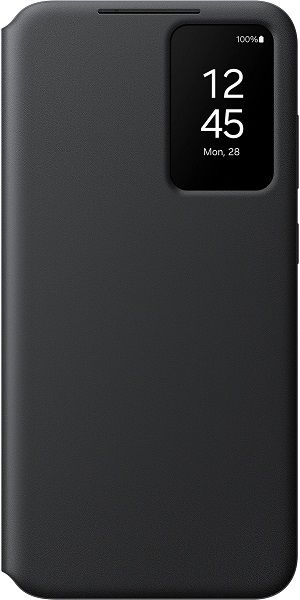чехол-книжка smart view wallet case для samsung galaxy s24+ черная eac