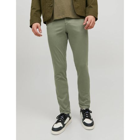 брюки-чинос узкие marco 30 зеленый