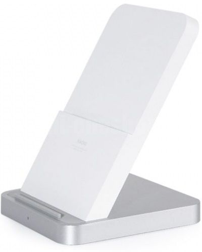 беспроводное зарядное устройство xiaomi vertical air-cooled wireless charger 30w белый