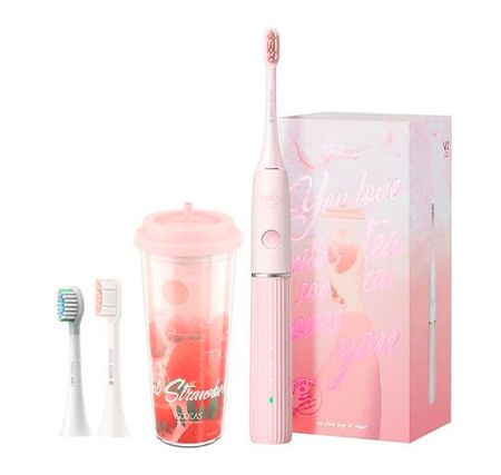 электрическая зубная щетка xiaomi soocas sonic electric toothbrush v2 pink