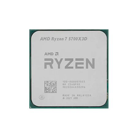 процессор amd ryzen 7 5700x3d (3400mhz/am4/l3 98304kb) 100-100001503 oem
