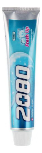 зубная паста с лечебными травами dental clinic 2080 fresh up 120г