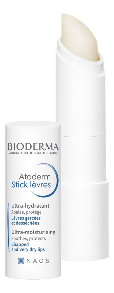 бальзам-стик для губ atoderm moisturising stick 4г