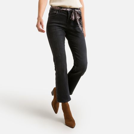 джинсы norma s-sdm с поясом s черный