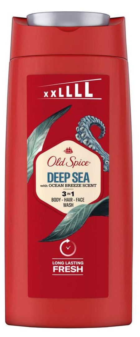гель для душа и шампунь old spice deep sea