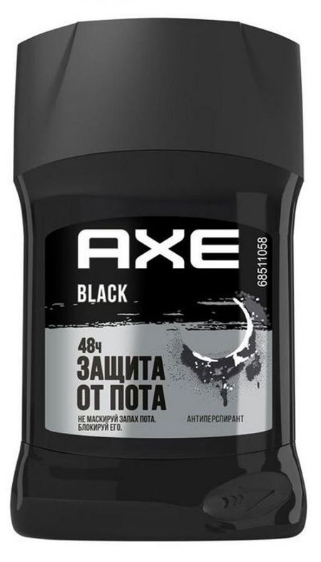 дезодорант-антиперспирант стик axe black
