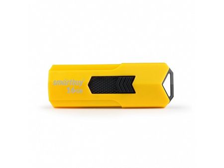 usb flash drive 16gb - smartbuy stream yellow sb16gbst-y