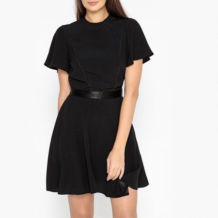 платье расклешенное эксклюзив от brand boutique xs черный