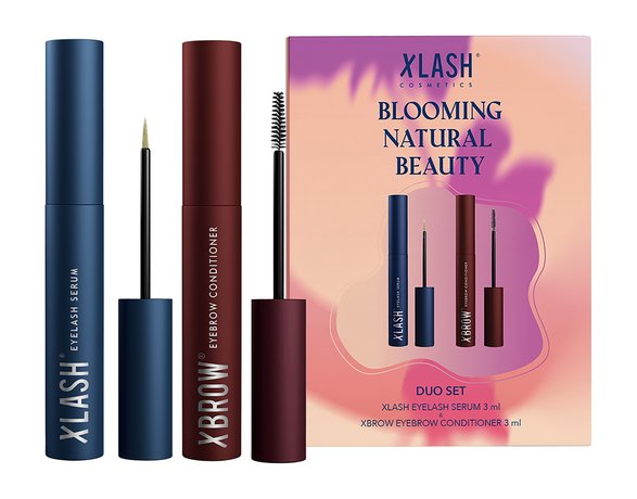 xlash cosmetics blooming natural beauty duo set ii