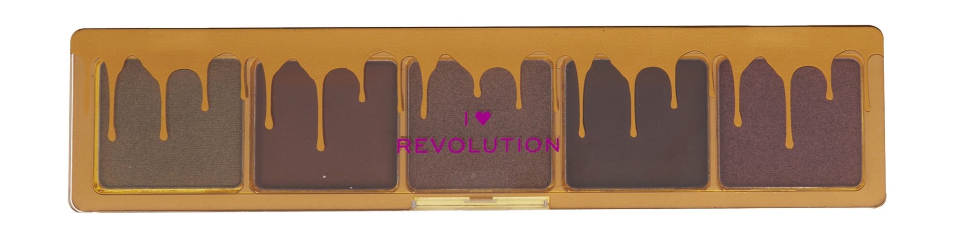 i heart revolution mini chocolate eyeshadow palette chocolate fudge