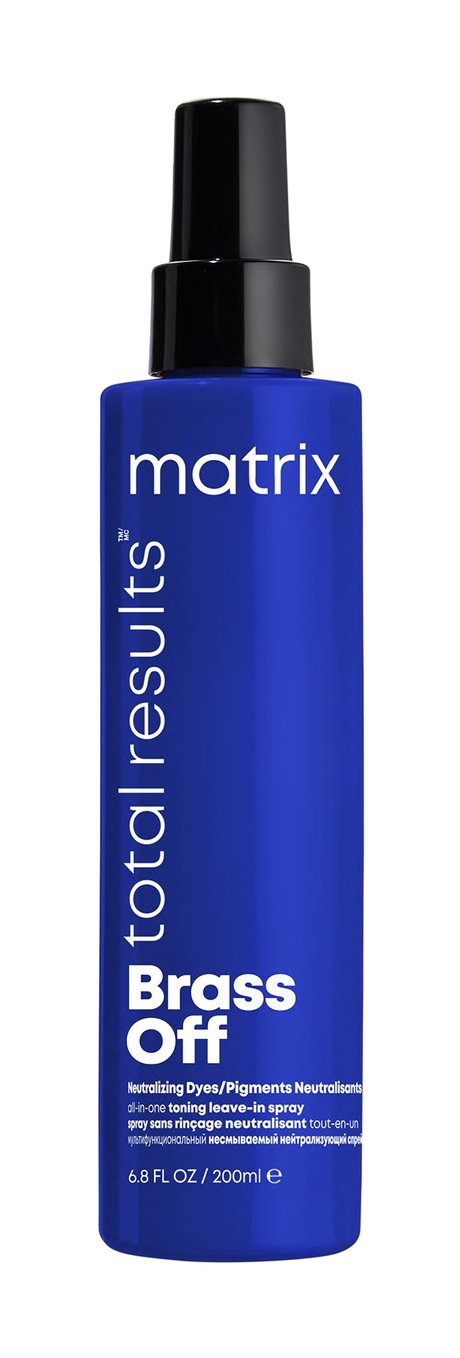 matrix brass off toning spray