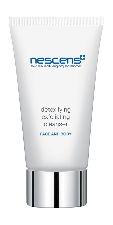 nescens detoxifying exfoliating cleanser face and body