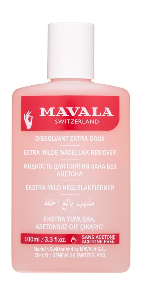 mavala pink жидкость для снятия лака розовая
