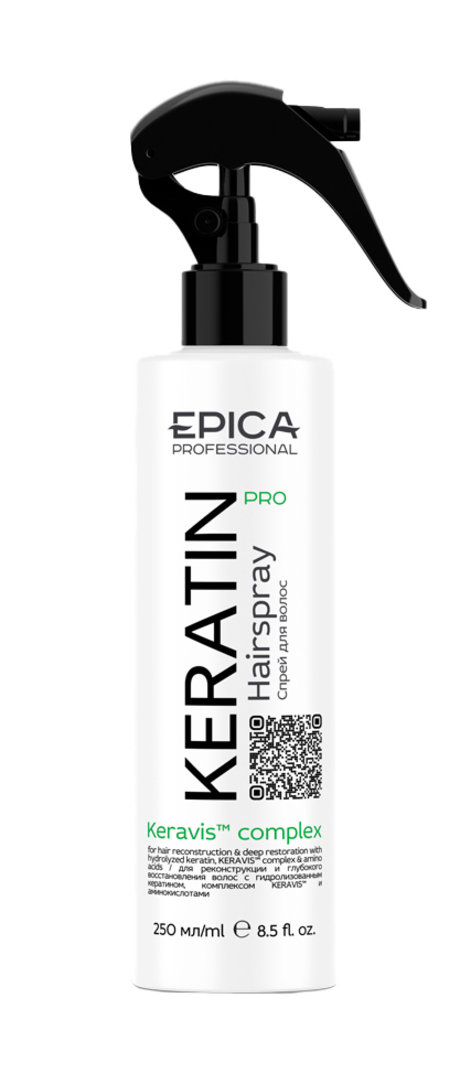 epica professional keratin pro hairspray