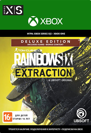 tom clancy’s rainbow six® extraction. deluxe edition [xbox