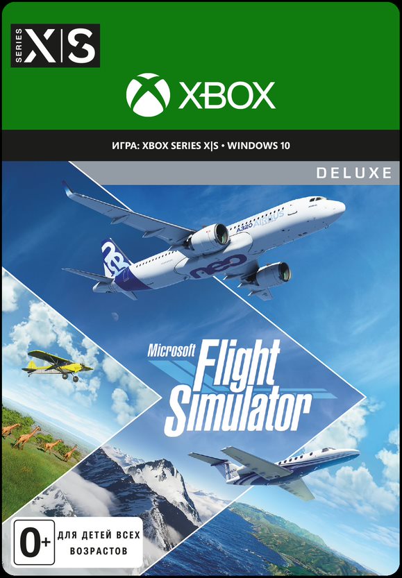 microsoft flight simulator. deluxe edition [xbox series x / s / win10