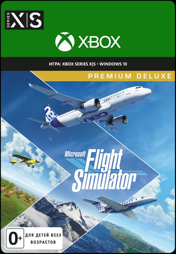 microsoft flight simulator. premium deluxe edition [xbox series x / s / win10